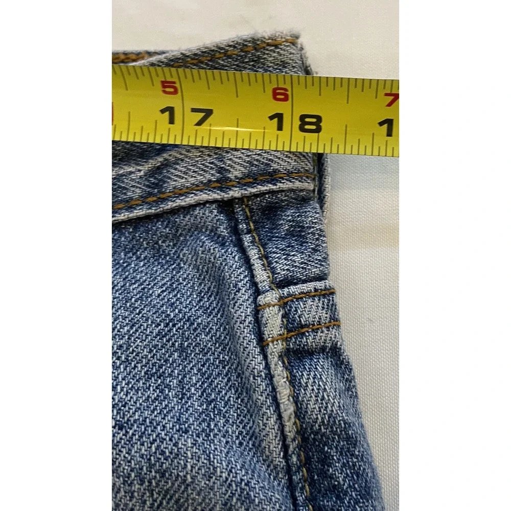 Levi's 550 Relaxed‎ Fit Denim Shorts Men's 36 Med Wash 90's Y2K Skater Grunge